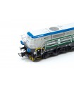 RIVAROSSI HR2923 LOCOMOTIVA DIESEL D744 019 "EFFISHUNTER 1000" FNM/TRENORD, LIVREA GRIGIO/BLU/BIANCO/VERDE, EP. VI