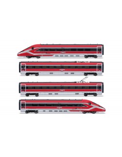 ARNOLD HN2619 "FRECCIAROSSA 1000" NUOVA LIVREA, EP. VI, SET BASE DI 4 ELEMENTI
