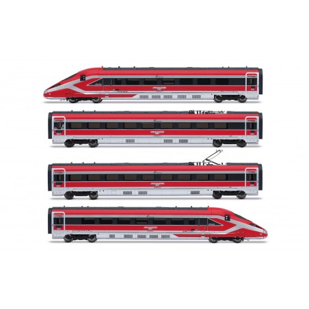 ARNOLD HN2619 "FRECCIAROSSA 1000" NUOVA LIVREA, EP. VI, SET BASE DI 4 ELEMENTI ARNOLD HN2619 "FRECCIAROSSA 1000" NUOVA LIVREA, EP. VI, SET BASE DI 4 ELEMENTI