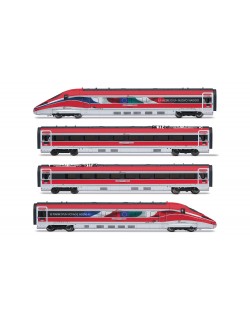 ARNOLD HN2621 FRECCIAROSSA 1000 LIVREA "FRANCIA", EP. VI, SET BASE 4 ELEMENTI