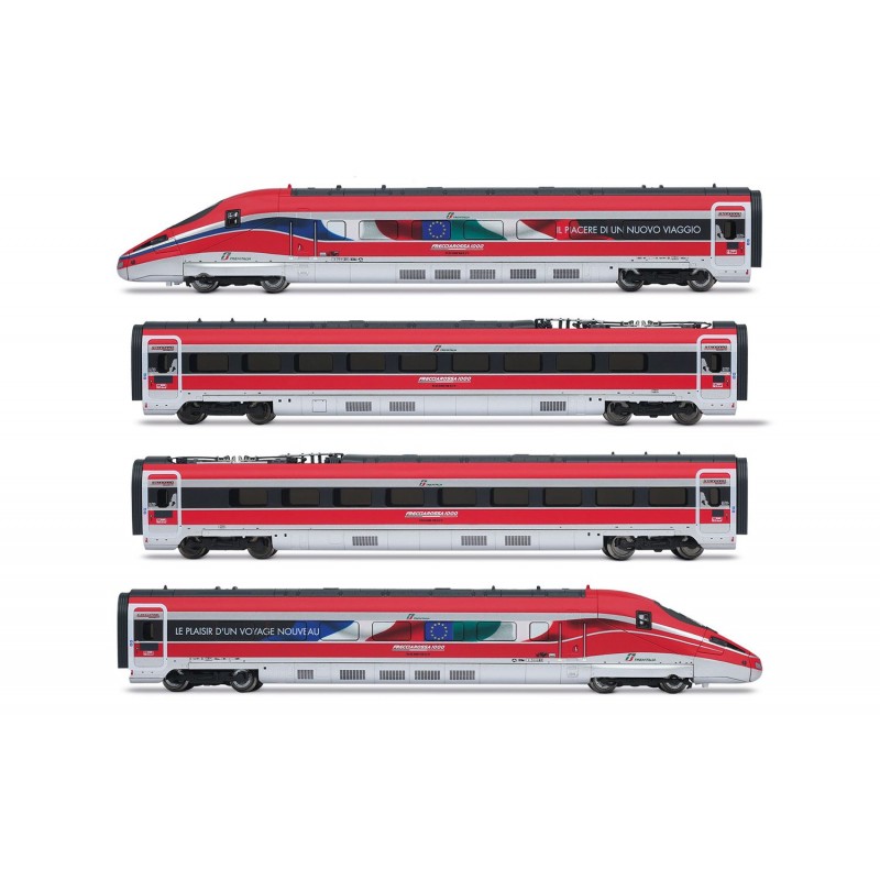 ARNOLD HN2621 FRECCIAROSSA 1000 LIVREA "FRANCIA", EP. VI, SET BASE 4 ELEMENTI