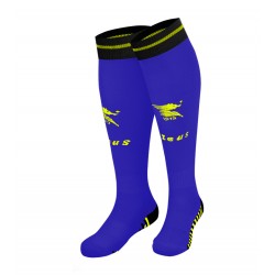 Salernitana Calza Gara 2023/24 Viola-giallo fluo