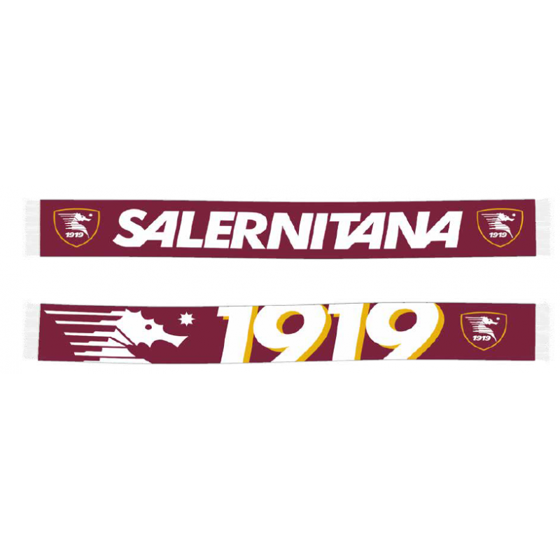 SALERNITANA SCIARPA IN RASO