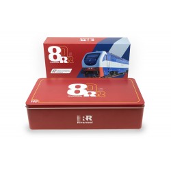 RIVAROSSI HR2981 LOCOMOTIVA ELETTRICA E402 1980, LIVREA "TRENI TURISTICI ITALIANI" BLU/AZZURRO/ROSSO, EP. VI