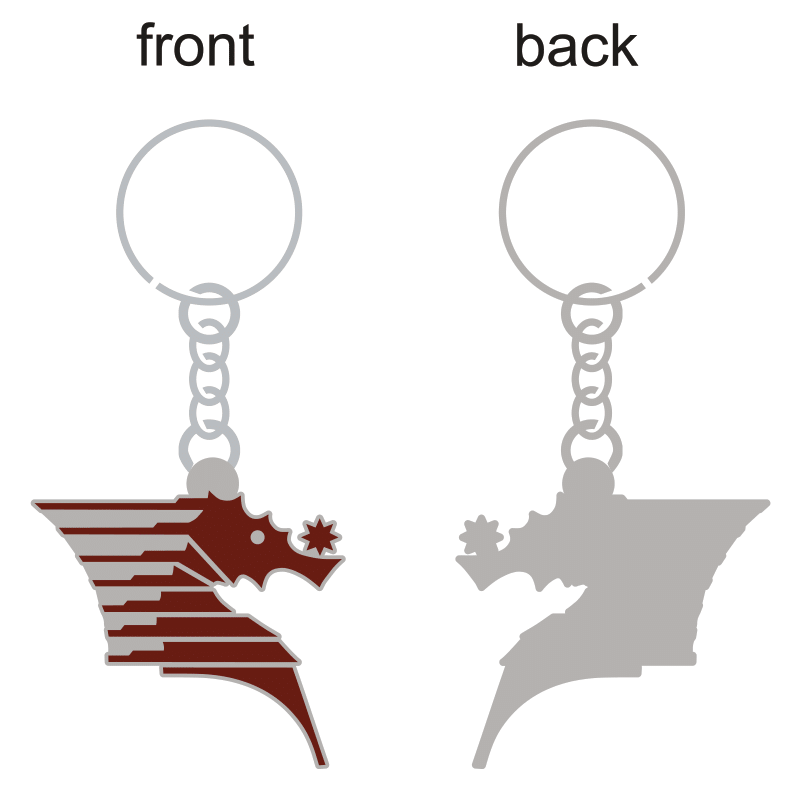 SALERNITANA PORTACHIAVI CAVALLUCCIO