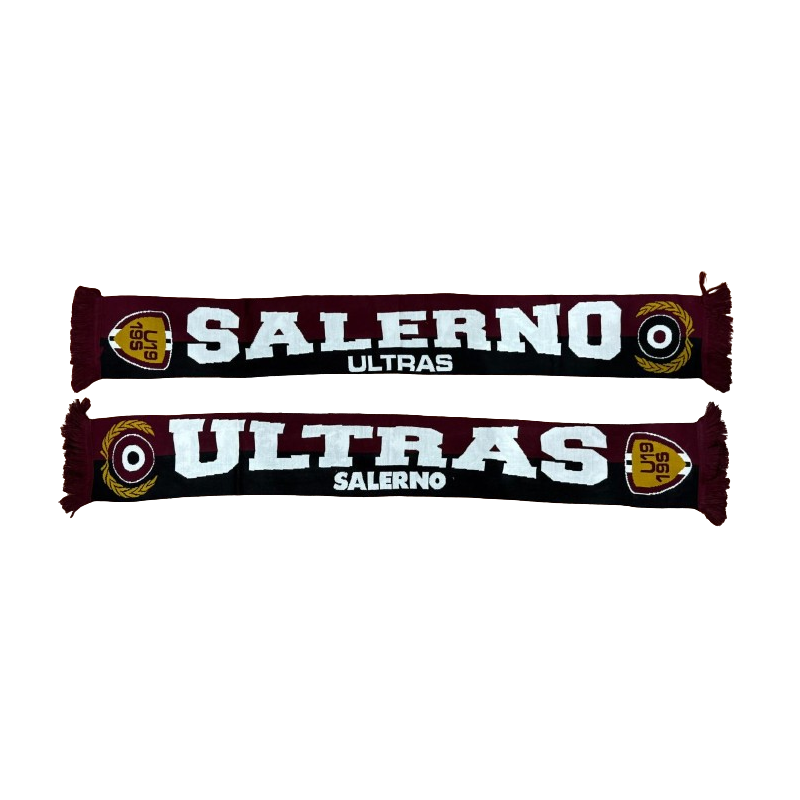 SALERNO ULTRAS SCIARPA SCUDO E COCCARDA