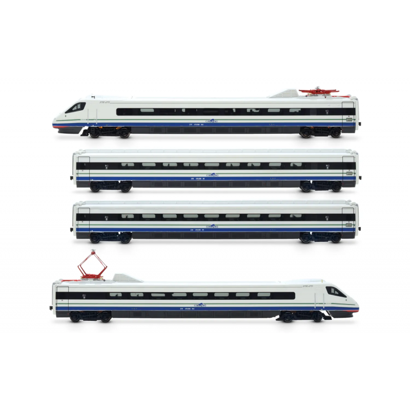 RIVAROSSI HR2963 CISALPINO , ELETTROTRENO ETR 470 N. 8, LIVREA DI ORIGINE BIANCO/BLU  CON FASCIA ROSSA, EP. V