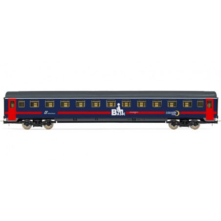 LIMA HOBBY HL4051 CARROZZA Z1 2ª CLASSE, LIVREA INTERCITY NOTTE BASIC, EP. VI