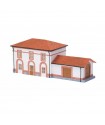 HORNBY HC8059 STAZIONE CON MAGAZZINO MERCI