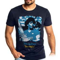 MARADONA MAGLIA UFFICIALE BLU NAVY IN COTONE