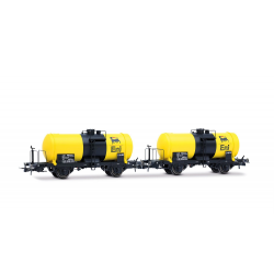 HR6708 FS CARRO CISTERNA A 2 ASSI 27 M³, SENZA GARITTA, LIVREA GIALLA "ENI", EP. IV
