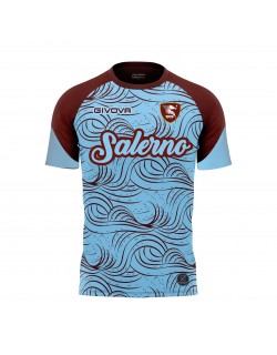 MAGLIA OFFICIAL PRE-MATCH CELESTE/GRANATA SALERNITANA 2026/27