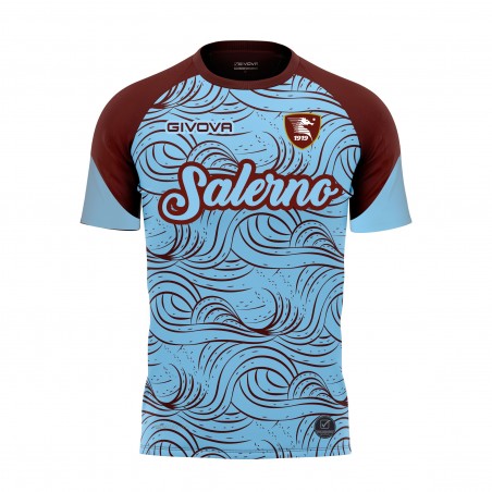 MAGLIA OFFICIAL PRE-MATCH CELESTE/GRANATA SALERNITANA 2026/27