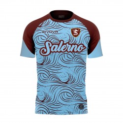 MAGLIA OFFICIAL PRE-MATCH CELESTE/GRANATA SALERNITANA 2026/27