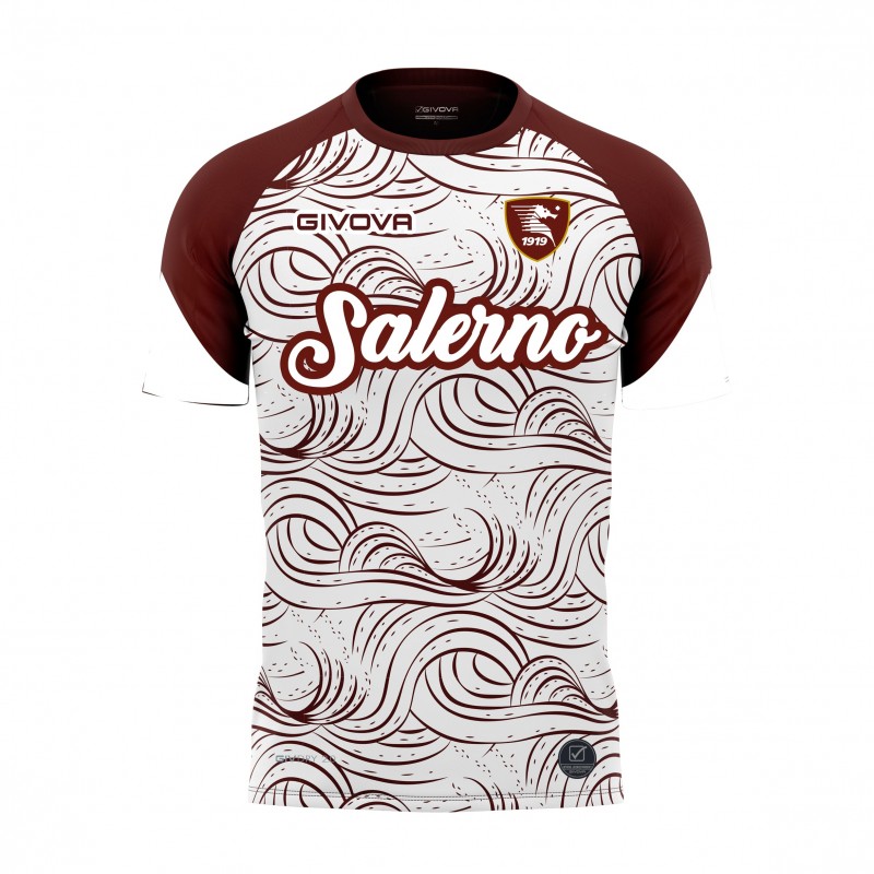 MAGLIA OFFICIAL PRE-MATCH BIANCO/GRANATA SALERNITANA 2026/27