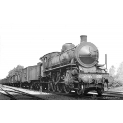 RIVAROSSI HR2615 FS LOCOMOTIVA A VAPORE GR. 685 033 DI PRIMA SERIE, FANALI ELETTRICI, EP. III-IV