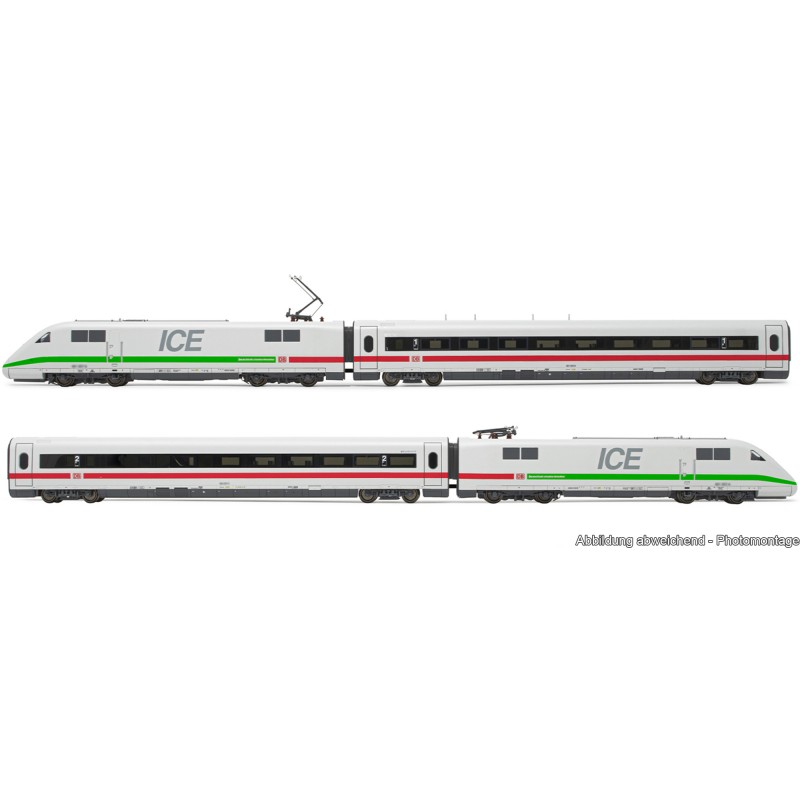 LIMA EXPERT HL1754 DB AG ELETTROTRENO ICE SET 4 BASE 4 UNITÀ, LIVREA KLIMASHÜTZER", EP. VI