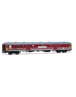 RIVAROSSI HR4431 FS BAGAGLIAIO UIC-X TIPO 1970, LIVREA ROSSO FEGATO/GRIGIO BEIGE, LOGHI "OMNIA EXPRESS", EP. V