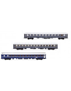 RIVAROSSI HR4411 SET 3 CARROZZE EXPRESS 234/235 "REMUS" ROMA - VIENNA, EP. IV