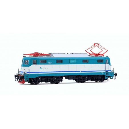 RIVAROSSI HR9010 E424 257 NAVETTA, CON PANTOGRAFO 42LR, 5 FINESTRINI LATERALI, LIVREA XMPR, EP. V