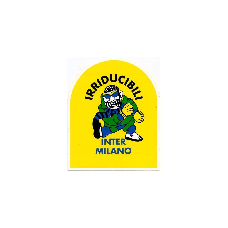 image: Adesivo Irriducibili Inter giallo