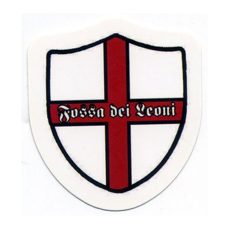 image: Adesivo Fossa dei Leoni Milan scudettino image: Adesivo Fossa dei Leoni Milan scudettino