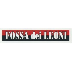 image: Fossa dei leoni Milan adesivo a striscetta