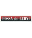 image: Fossa dei leoni Milan adesivo a striscetta