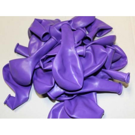 Palloncini tondi in lattice colore viola