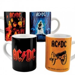 image: AC/DC set 4 tazzine caffè