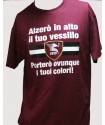 Salernitana maglia alzerò in alto