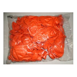 Palloncini gonfiabili tondi colore arancione
