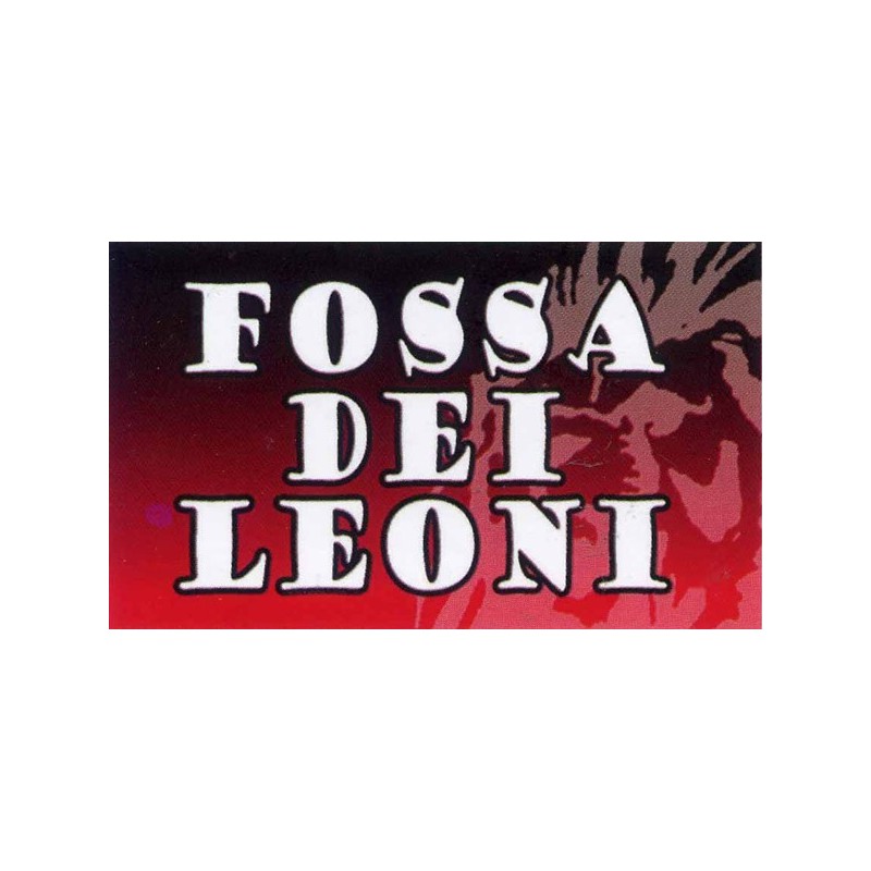 image: Adesivo Fossa dei Leoni Milan con leone sfumato