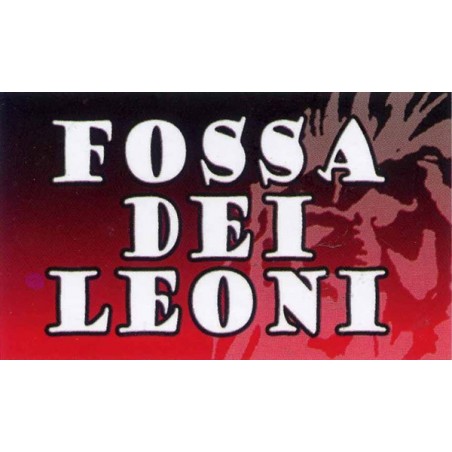 image: Adesivo Fossa dei Leoni Milan con leone sfumato